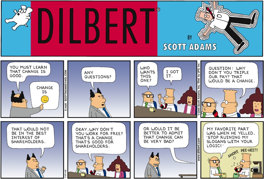 Dilbert Cartoon